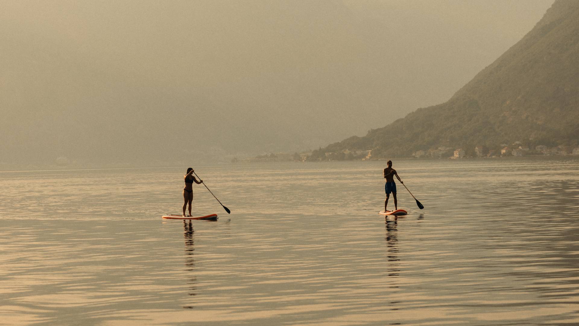 Mamula Island by Banyan Tree Paddle board
